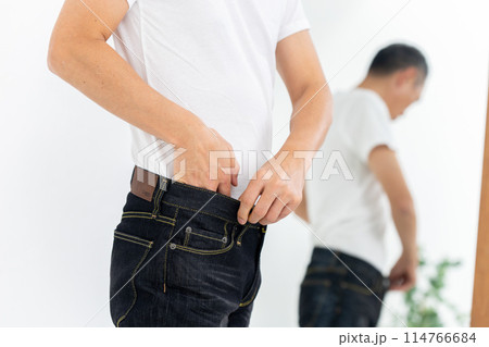 ミドル男性 ダイエット 顔なし ミドル男性 ダイエット 顔なし 114766684