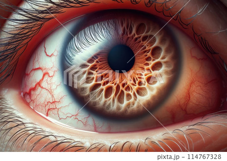 eye of a female eye 114767328