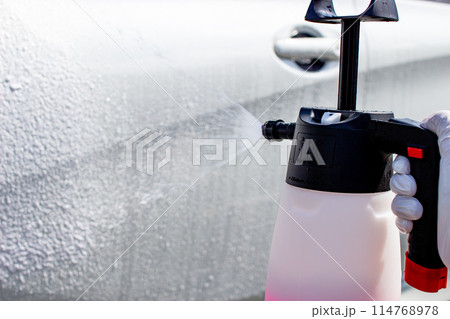 蓄圧式フォームガンであわあわ洗車 蓄圧式フォームガンであわあわ洗車 114768978