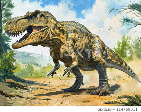 Giganotosaurus Was the Largest Meat-Eating Dinosaur of South America Giganotosaurus Was the Largest Meat-Eating Dinosaur of South America 114769011