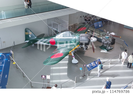 大和ミュージアムに展示されている零戦 114769786
