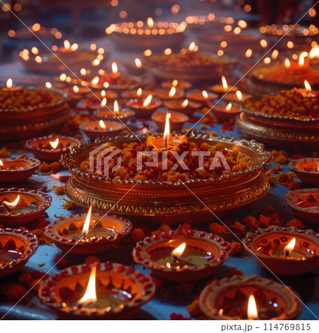 Diwali Festival in India. 114769815