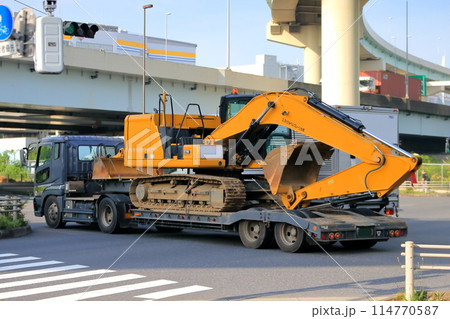 重機回送車 イメージ 重機回送車 イメージ 114770587