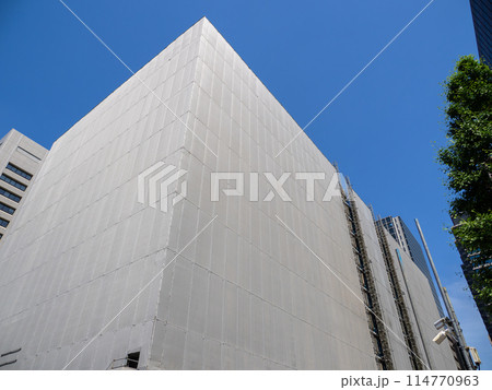 環境省新庁舎の改修工事現場(旧日本郵政本社ビル) 環境省新庁舎の改修工事現場(旧日本郵政本社ビル) 114770963