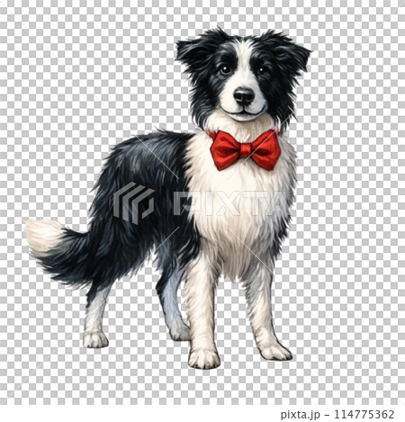 領結邊境牧羊犬 領結邊境牧羊犬 114775362