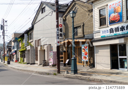 小樽商店街から見た風景 小樽商店街から見た風景 114775889