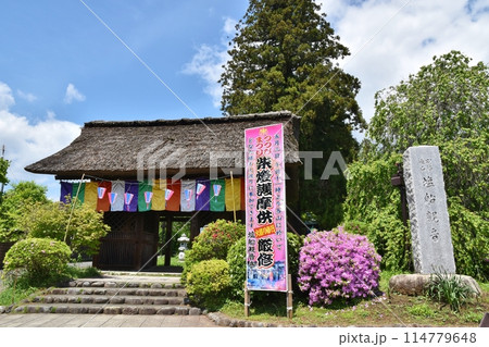 つつじ祭りの塩船観音寺　東京 114779648