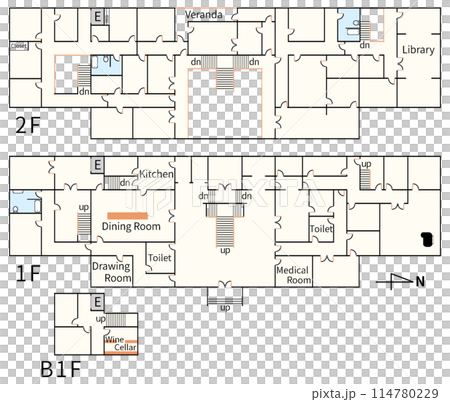 屋敷MAP　 114780229