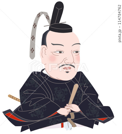 徳川光貞　肖像画　デフォルメ 114784762