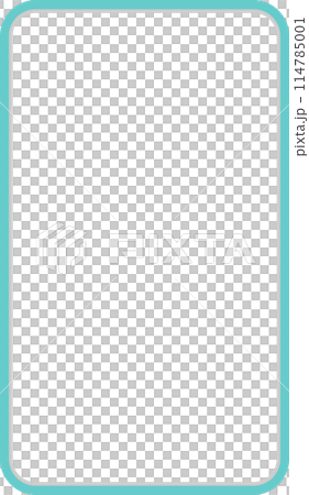 淺藍色智慧型手機風格框架 114785001