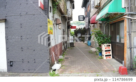 路地裏の商店街 路地裏の商店街 114786699
