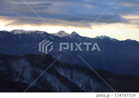 富士山を臨む風景 富士山を臨む風景 114787319
