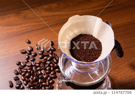 ドリップコーヒー 114787706