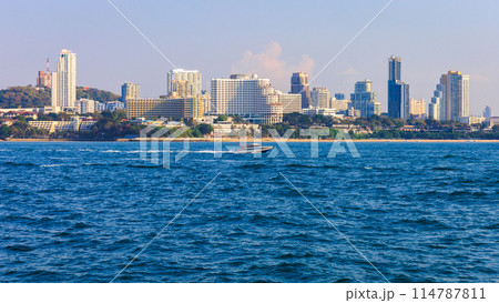 city at the sea Pattaya thailand 114787811