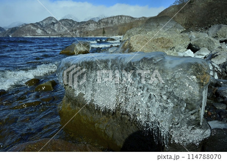 中禅寺湖のしぶき氷 114788070