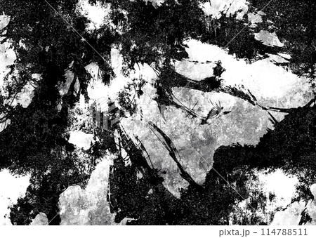 飛び散るインク 114788511