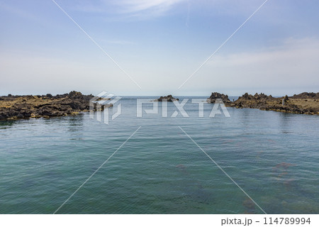 佐渡弥彦米山国定公園　宿根木海岸 114789994