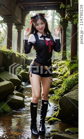 コスプレを楽しむ女性 114790239