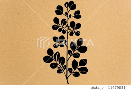 acacia leafs and flowers vector silhouette. Medicinal tree branch with leaves, Acacia set graphic black and white flower leaves seeds acacia leafs and flowers vector silhouette. Medicinal tree branch with leaves, Acacia set graphic black and white flower leaves seeds 114790514