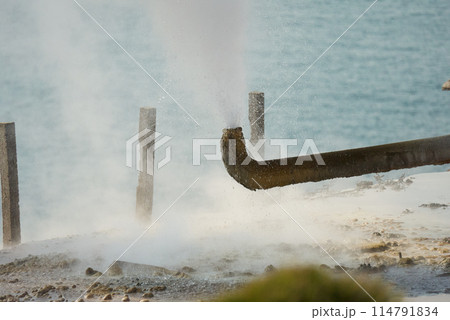 噴き出す山川製塩工場跡の湯 噴き出す山川製塩工場跡の湯 114791834