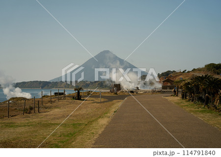 山川製塩工場跡の自然風景 山川製塩工場跡の自然風景 114791840
