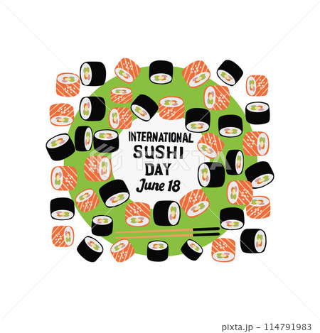 international sushi day international sushi day 114791983