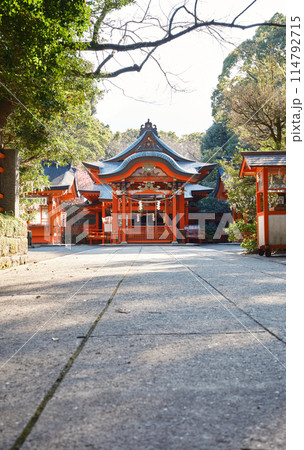 ローアングルの枚聞神社 ローアングルの枚聞神社 114792715