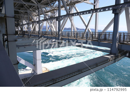 大鳴門橋 歩いて渡る「うずしおウォーク」 114792995