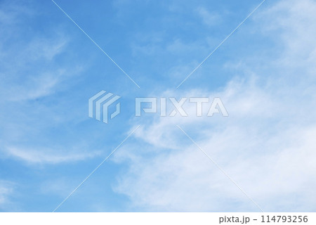 初夏の空 夏の空 5月 空 素材 【神奈川県愛甲郡愛川町】 114793256