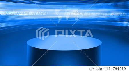 Abstract cylinder stage background concept series Abstract cylinder stage background concept series 114794010
