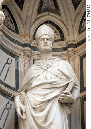 Saint Eligius by Nanni di Banco, Orsanmichele Church in Florence, Tuscany, Italy 114794817