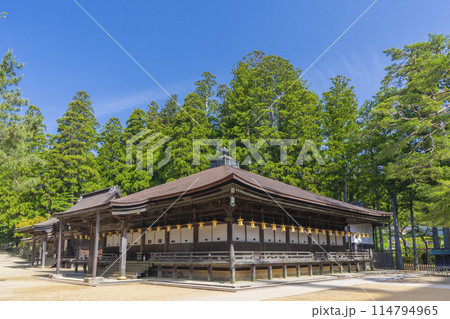 初夏の高野山　壇上伽藍　御影堂 114794965