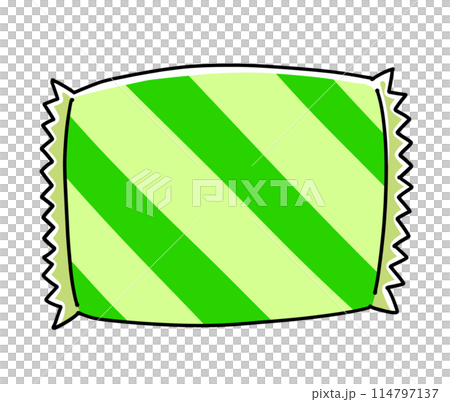 Simple, individually wrapped candy (diagonal lines) solid color Simple, individually wrapped candy (diagonal lines) solid color 114797137