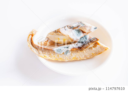 かびた焼き魚 114797610