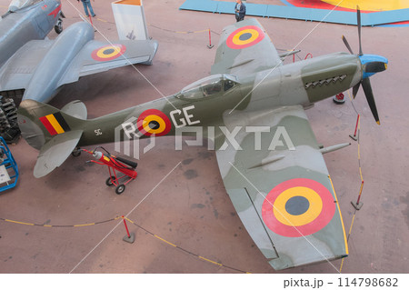 ベルギー軍スピットファイアMk.XIV戦闘機 ベルギー軍スピットファイアMk.XIV戦闘機 114798682