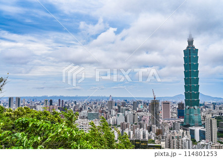 台湾台北の街並み 台湾台北の街並み 114801253