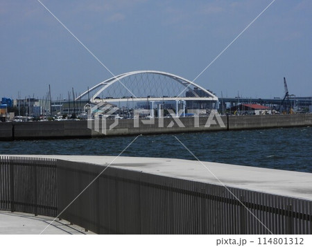 南芦屋浜ベランダからの風景 114801312
