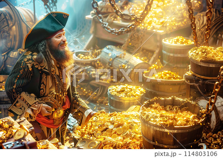 海賊と財宝 114803106