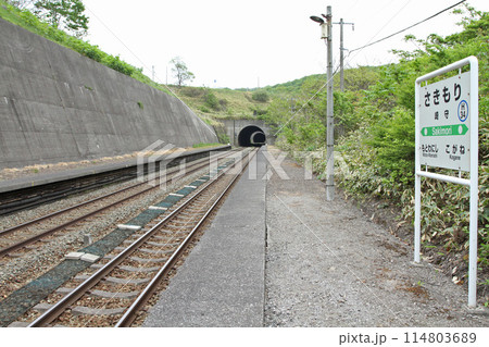 崎守駅　JR崎守駅　さきもり　Sakimori　H34　室蘭本線 114803689