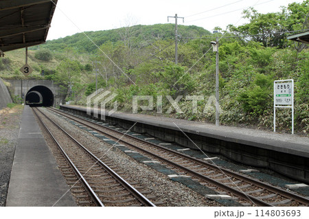 崎守駅　JR崎守駅　さきもり　Sakimori　H34　室蘭本線 114803693