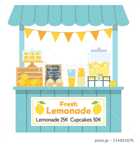 レモネードスタンド 114803876