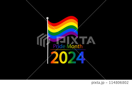 Unleashing Pride A Look at LGBTQ Text and Flag Design for Pride Month 2024 114806802