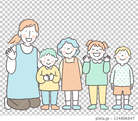 保育老師和幼兒園園長 保育老師和幼兒園園長 114806847