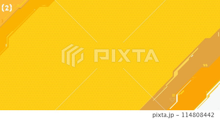 Trendy Carbon Abstract Mecha Metaverse Tech Futuristic Cyber Gaming Geometric Background Art 114808442