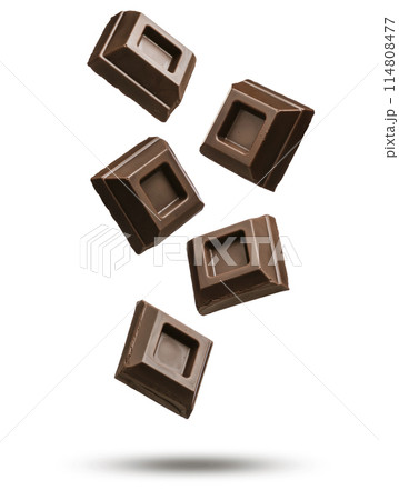 Chocolate blocks 114808477