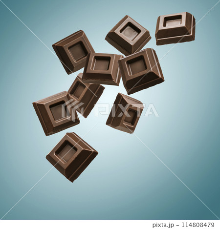 Chocolate blocks 114808479