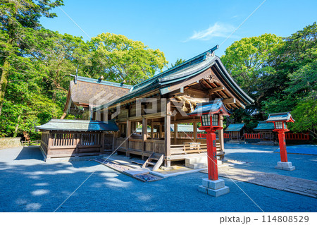 初夏の宗像大社 中津宮　大島　福岡県宗像市 114808529