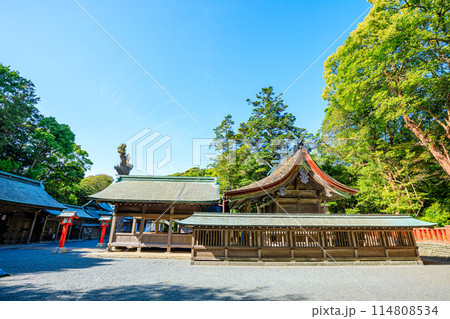 初夏の宗像大社 中津宮 大島 福岡県宗像市 初夏の宗像大社 中津宮 大島 福岡県宗像市 114808534