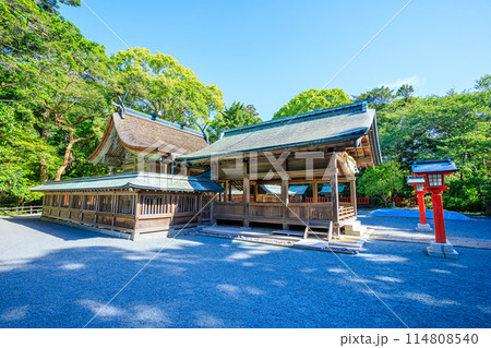 初夏の宗像大社 中津宮　大島　福岡県宗像市 114808540
