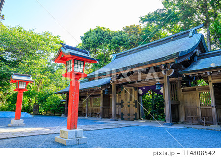 初夏の宗像大社 中津宮　大島　福岡県宗像市 114808542